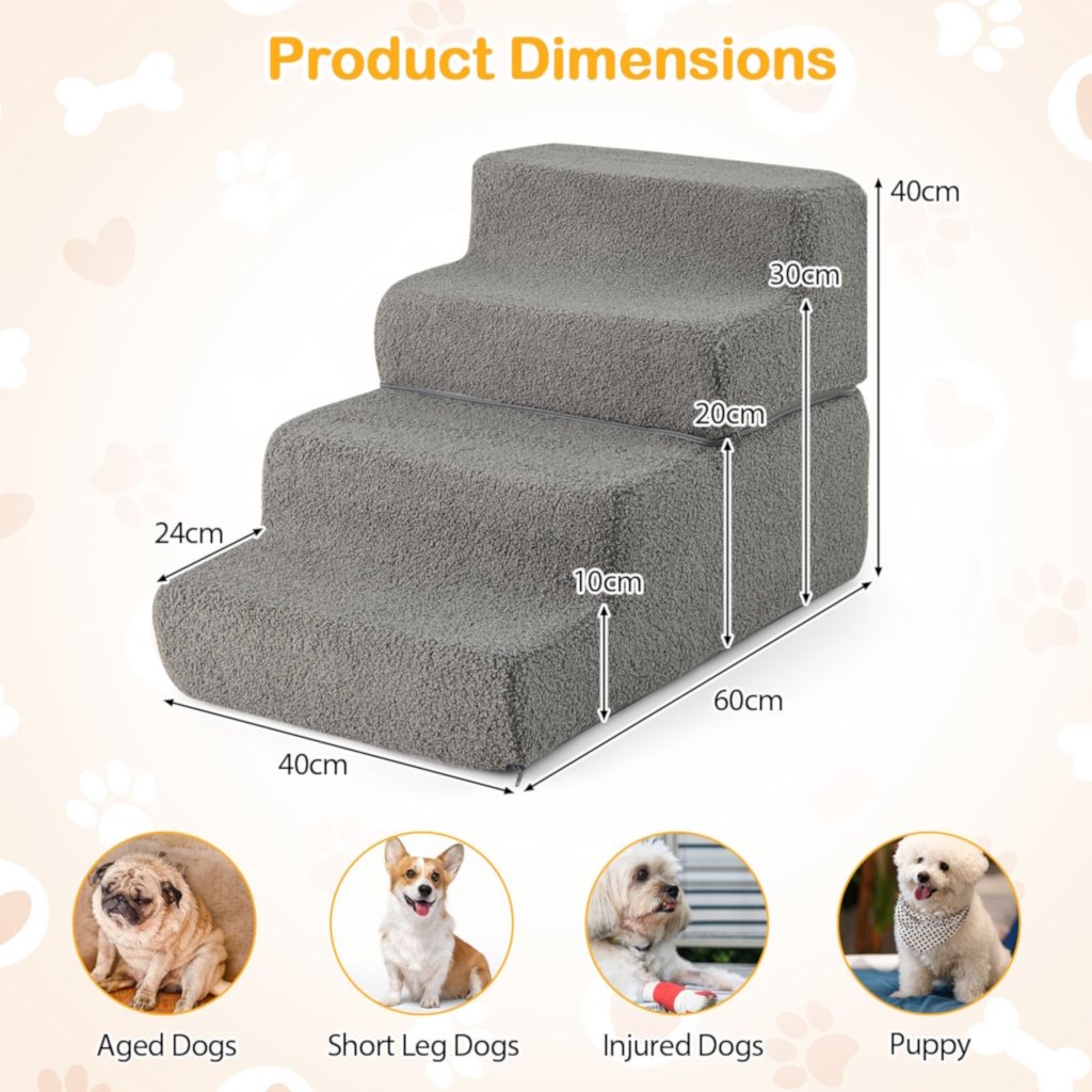 Uberstep 4-Step Orthopaedic Dog Stairs – Joint Support & Easy Access - Image 2